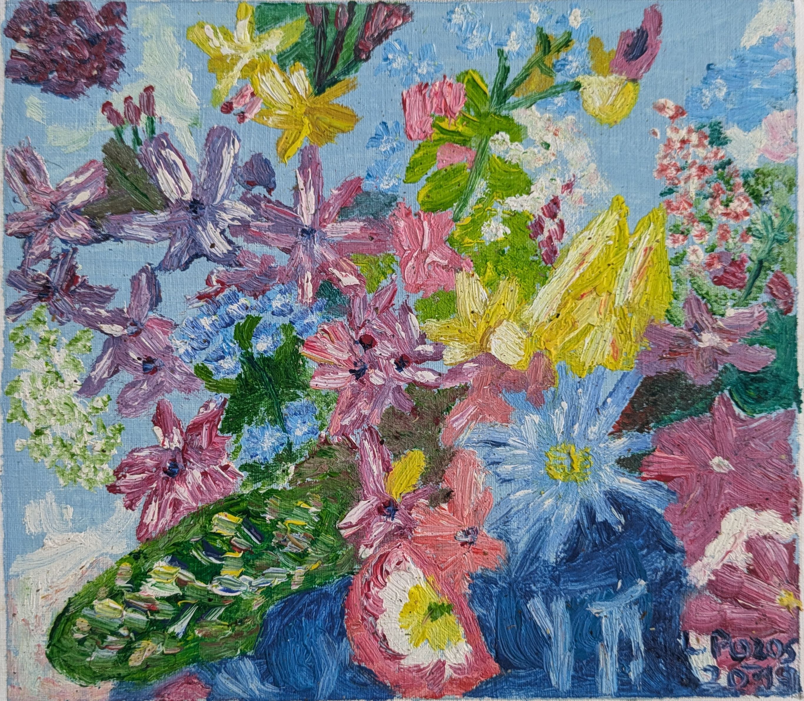 Obra en venta: Flores armoniosas